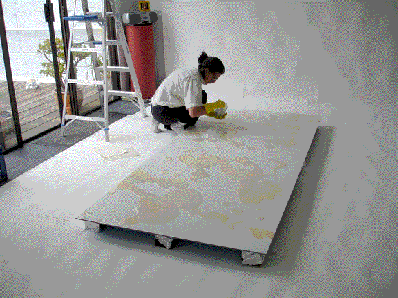 [painting White Water Gold]